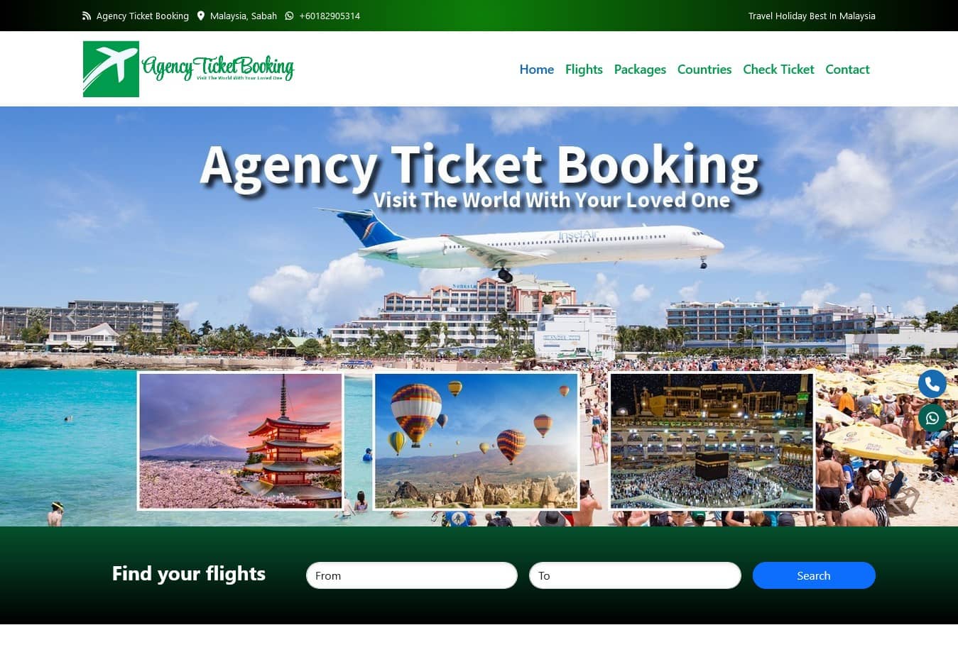 Jasa Pembuatan Website Ticket/Booking Agency