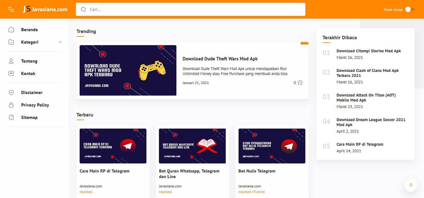 Jasa Konversi Tema Blogger Median UI ke Tema WordPress