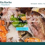Jasa Pembuatan Website PSD to WordPress Praia Da Rocha Fish Market