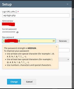 cpanel wp toolkit wordpress change admin pasword