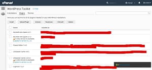 cpanel wp toolkit wordpress plugin updates