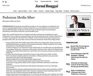 Tema WordPress mirip New York Times