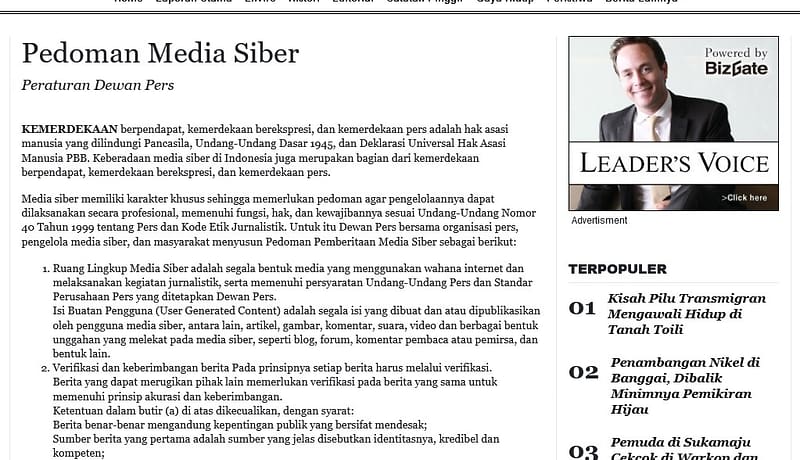 Tema WordPress mirip New York Times