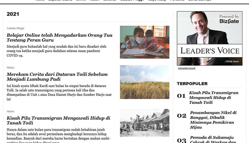 Tema WordPress mirip New York Times