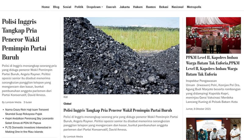 Jasa Pembuatan Tema WordPress Mirip Washington Post